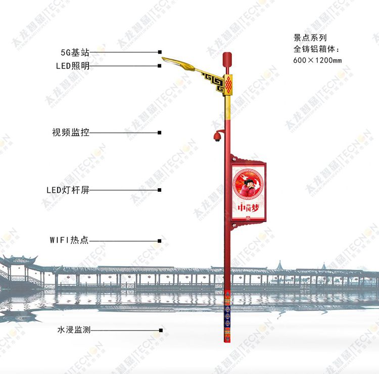 5G綜（zōng）合杆5G綜合塔智慧（huì）燈杆 -LED燈杆屏 (16).jpg